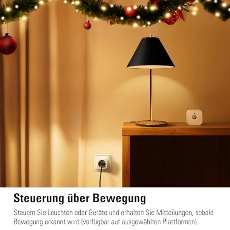 Eve Motion (Matter) 3er Set, Smarter Bewegungsmelder mit 120° Sichtfeld, bis zu 9 m Reichweite und Lichtsensor – Bild 4