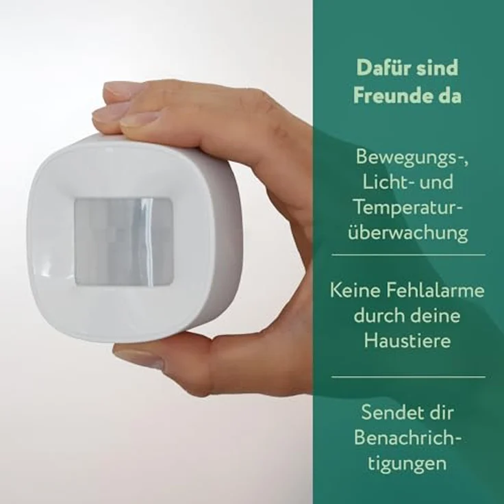 Frient Bewegungsmelder FRIZMOSZB-153, haustierimmuner Motion Sensor 2 PET, Bewegungs-, Licht- und Temperaturüberwachung, Zigbee kompatibel mit Homey und SmartThings – Bild 5