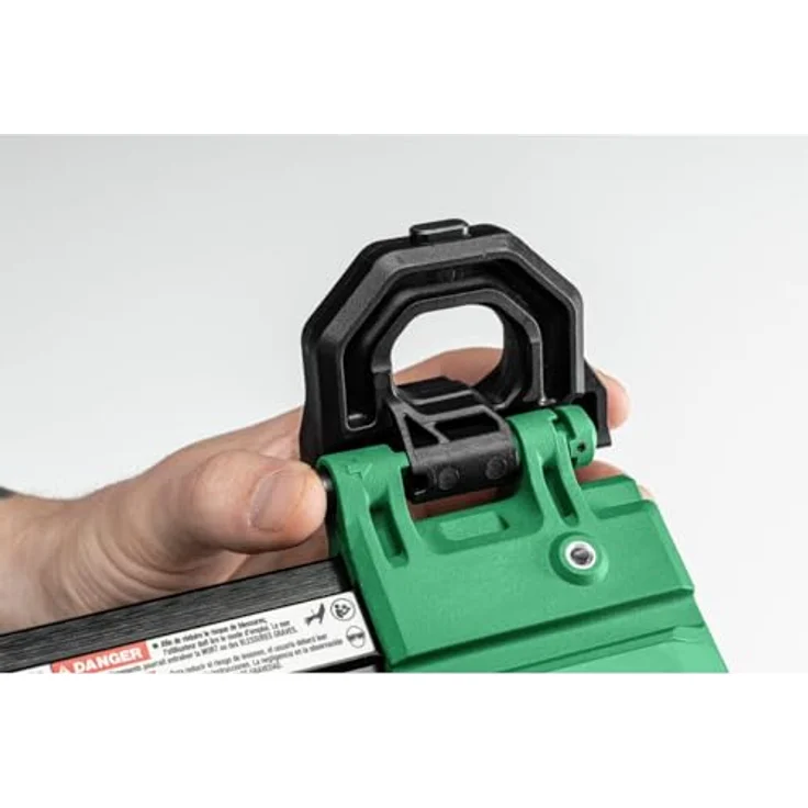 HiKOKI NC1840DAW3Z Akku-Nagler, emissionsfreier Luftfeder-Antrieb mit 110 Joule Schlagenergie, werkzeugloses Magazin, LED-Arbeitslicht – Bild 8