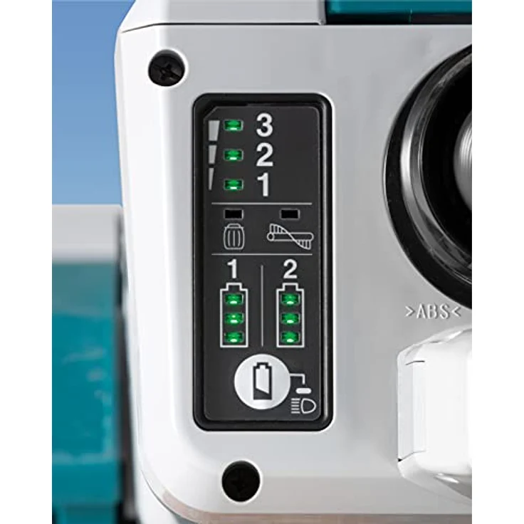 Makita DVC560Z Akku-Staubsauger 2x18V (ohne Akku, ohne Ladegerät) weiß – Bild 2