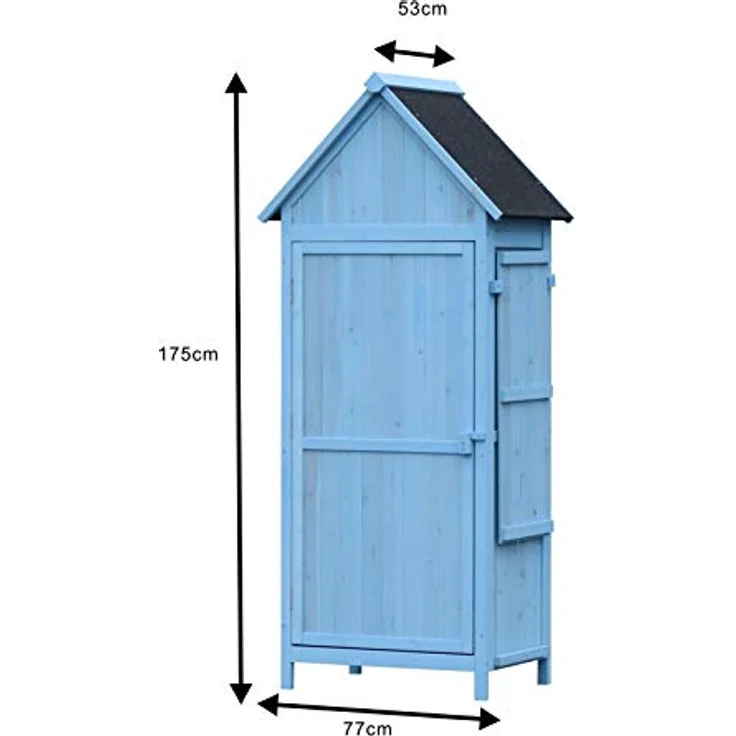 HTI-Line Geräteschrank Wanda Gartenhaus Gerätehaus – Bild 2