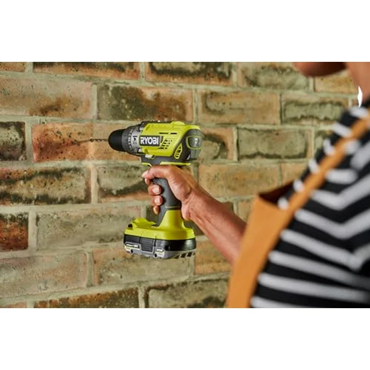 RYOBI Akkuschrauber, 18 V mit wiederaufladbarer Batterie und steckbarem Design – Bild 4