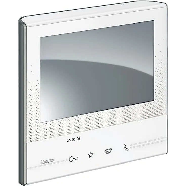 Bticino C300X + L3000 NOIR Video-Türstation, mit Speicherfunktion, Außenstation schwarz- Innenstation weiß (363910) – Bild 3