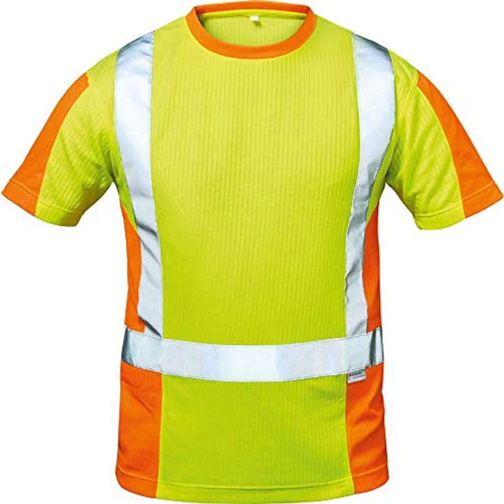 Warnschutz-T-Shirt Utrecht Gr.XXL gelb/orange ELYSEE – Bild 2