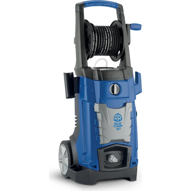 Annovi Reverberi 5 Series 587, Hochdruckreiniger elektrisch, 460 l/h, 160 bar, auf Rädern, schwarz-blau-grau