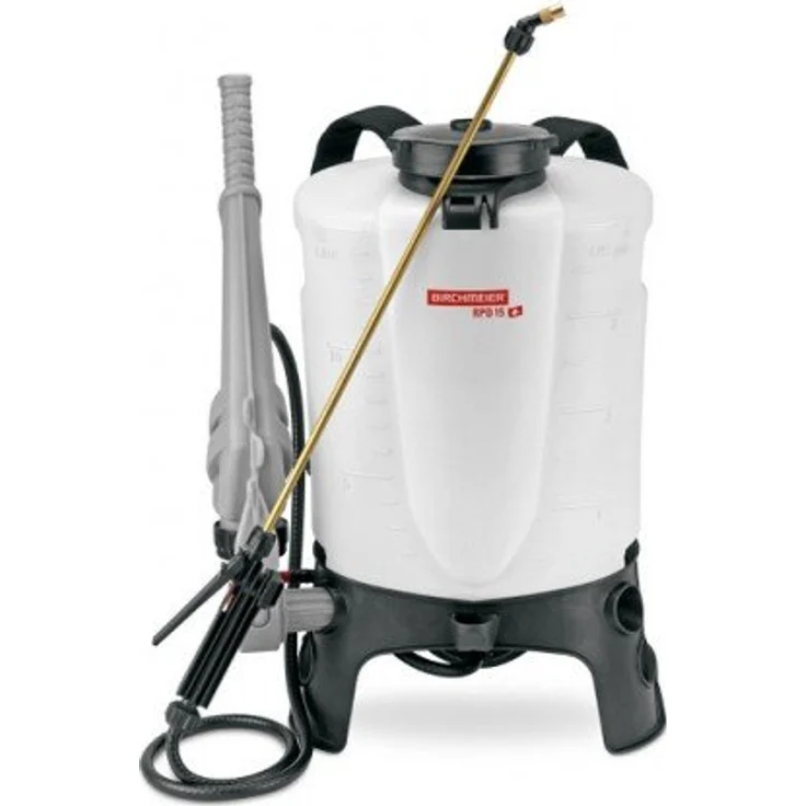 Birchmeier Drucksprühgerät Birchmeier Rückenspritze RPD 15 ABR 11924701BIR, 15 l Tankvolumen, ergonomisch und tropffrei, Polyethylen, blau – Bild 2