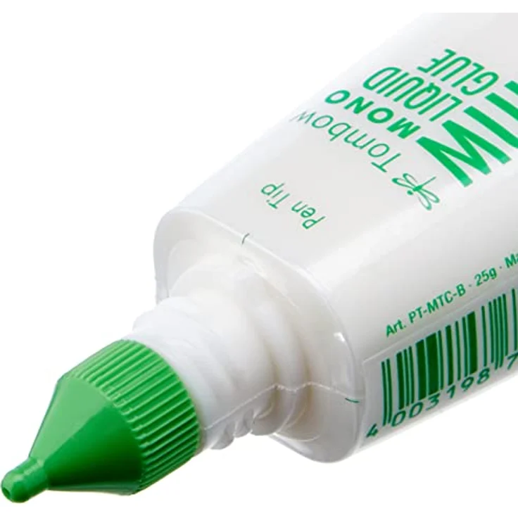 Tombow Multi Talent Alleskleber, 25 ml, permanent und wiederablösbar mit feiner und breiter Spitze – Bild 3