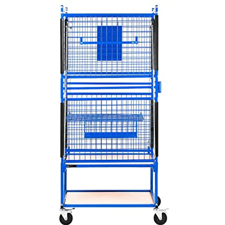 MSW MSW-RPS-500, Transportwagen für Karosserieteile mit 220 kg Tragfähigkeit, 60x90x202 cm, mobil und platzsparend – Bild 7