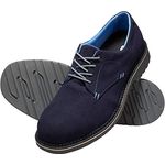 Uvex 1 Business - Sicherheitsschuhe S3 SRC ESD - Blau/Grau, Größe:43