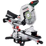 Metabo Akku-Kapp-Gehrungssäge KGS 18 LTX BL 305, Kappsäge Ohne Akku im Karton, Leistungsstarker Brushless-Motor, LED Precision Cut Line, Aluminiumdruckguss, 305 mm Schnittbreite, 110 mm Schnitttiefe, 18V-Akkusystem, blau