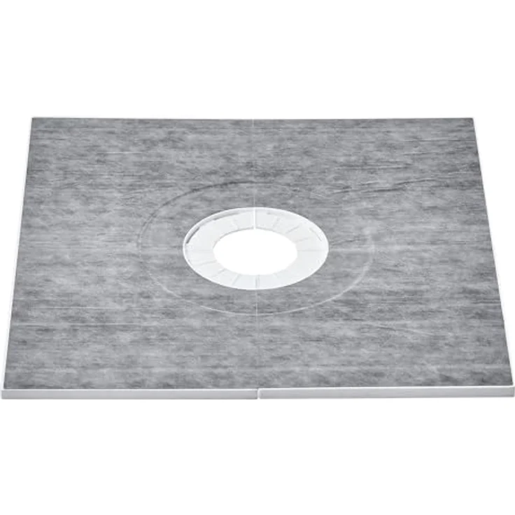 VEVOR Duschrand-Set, 914 x 914 x 22 mm, großes Duschwannen-Set mit 16 cm zentralem Abfluss, leichte EPS-Konstruktion, 2 wasserdichte Tücher, einfache Installation – Bild 1