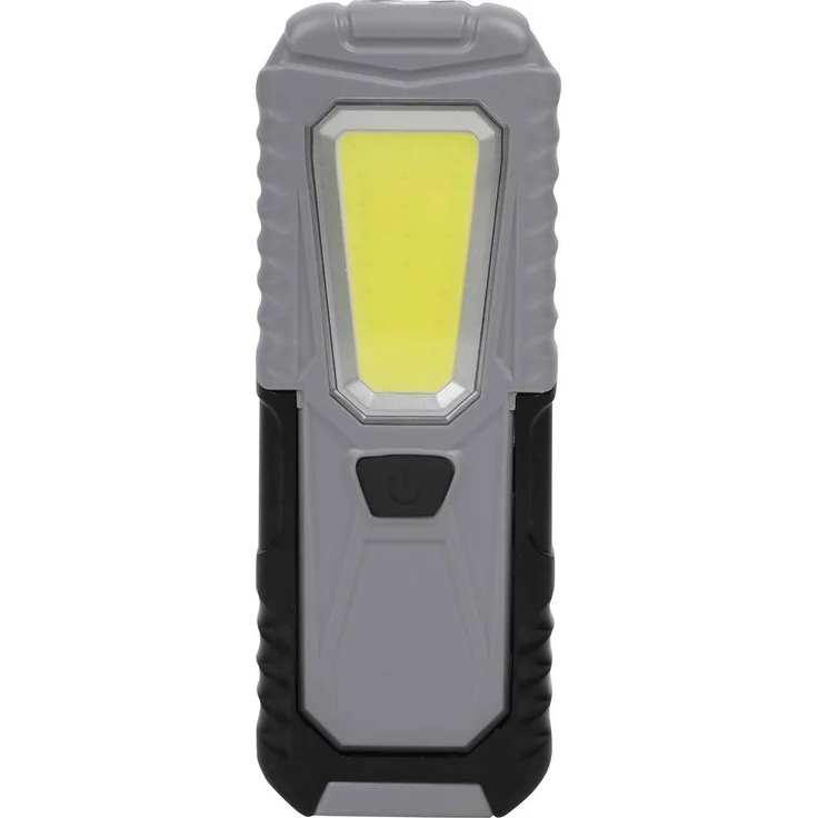 Müller-Licht WL7 LED Arbeitsleuchte, batteriebetrieben, 4W, 250lm, mit magnetischem Sockel und ausklappbarem Haken, 6500 K Farbtemperatur