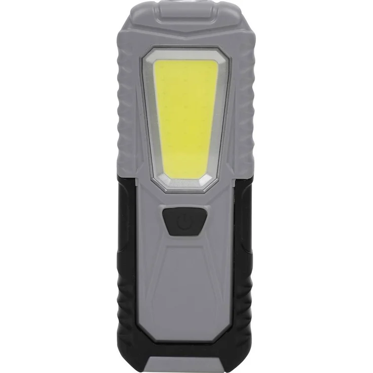 Müller-Licht WL7 LED Arbeitsleuchte, batteriebetrieben, 4W, 250lm, mit magnetischem Sockel und ausklappbarem Haken, 6500 K Farbtemperatur