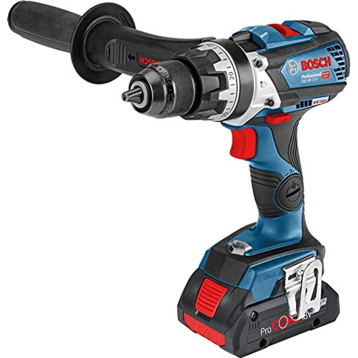 Bosch Professional GSB 18V-110 C Akku Schlagbohrschrauber 18V 2x ProCore Akku 4,0 Ah Ladegerät L-Boxx (06019G030B) – Bild 3