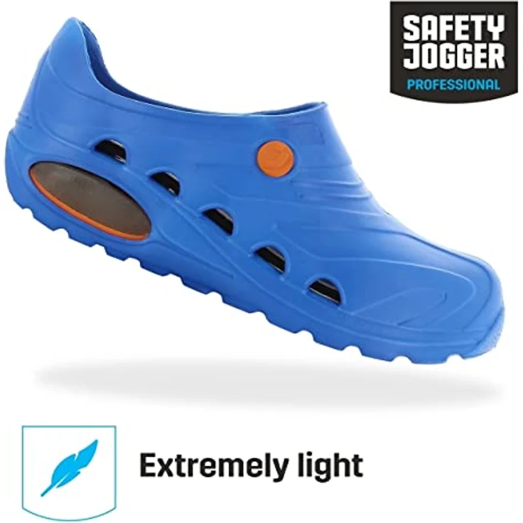 Safety Jogger Oxyva OB Berufsclogs, ESD-zertifiziert, antibakteriell, wasserdicht, electric blue, Größe 45/46 – Bild 7