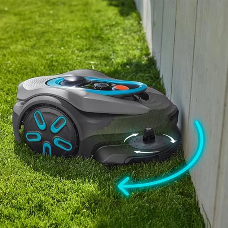 GARDENA Mähroboter smart SILENO sense 600m², kabelloser Mähroboter mit Trim-to-Edge-Funktion und KI-gestützter Objekterkennung – Bild 3