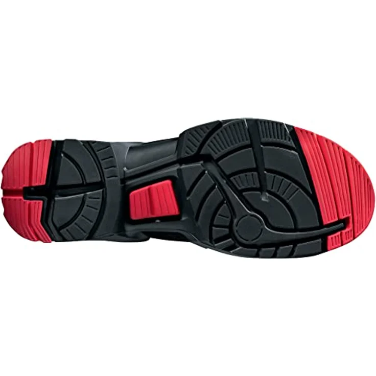 Uvex x-tended Sicherheits-Halbschuh Gr. 43 W11 S3L ESD, schwarz/rot, metallfrei, atmungsaktiv, mit durchtrittsicherer Einlage – Bild 7