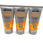 Lacura Men Feuchtigkeits-Fluid Energy Kick 3er-Set mit Koffein, je 75 ml