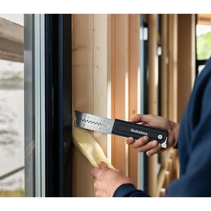 Hultafors Verstellbarer Gehrungswinkel Quattro 270, Aluminium 300mm x 45mm, faltbar mit Feststellung bei 45°, 90°, 135° & 270°, Anreißkerben & Mittellinie, Made in EU, 253120 – Bild 5