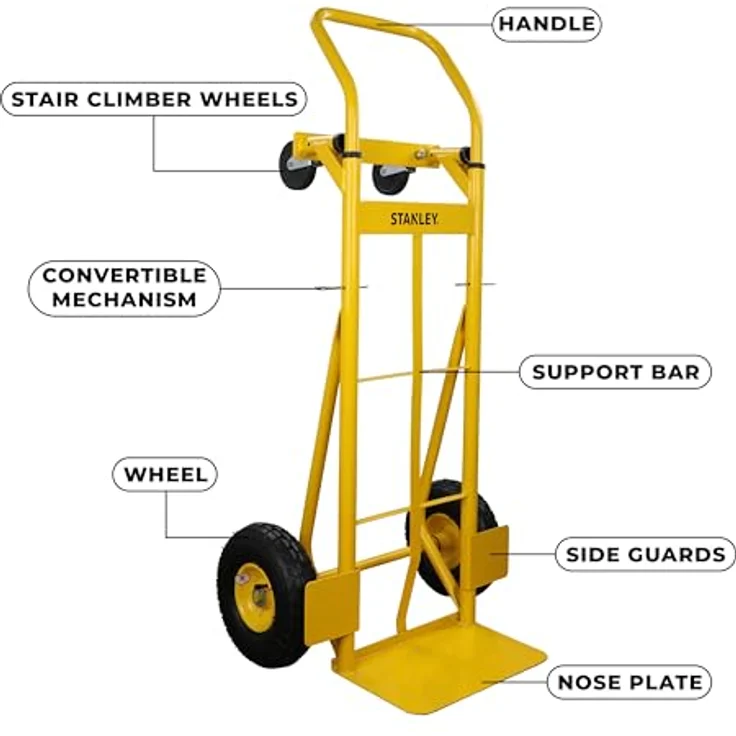 Stanley by Black & Decker SXWTD-MT519 Sackkarre Stahl Traglast (max.): 200kg – Bild 3