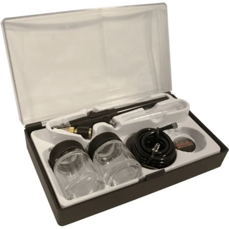 Mauk Airbrush Komplett-Set Kompressor Airbrushpistole – Bild 5