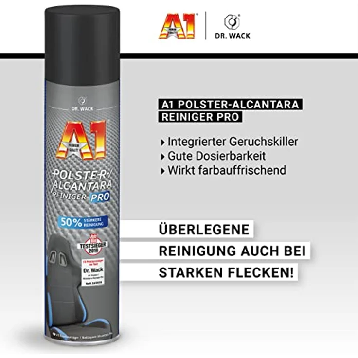 A1 Polster-/ Alcantara Reiniger Pro – Bild 4