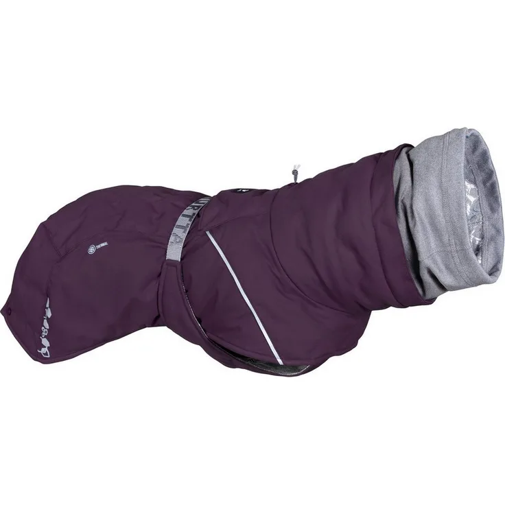 HURTTA Hundemantel Extreme warmer III ECO (Wärmejacke) in eggplant (aubergine) Farbe