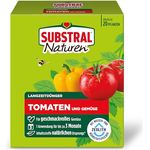 SUBSTRAL Naturen Langzeitdünger für Tomaten & Gemüse, 1,2 kg, Organisch-mineralische Formel mit Zeolith für kräftige Pflanzen und reichhaltige Ernte
