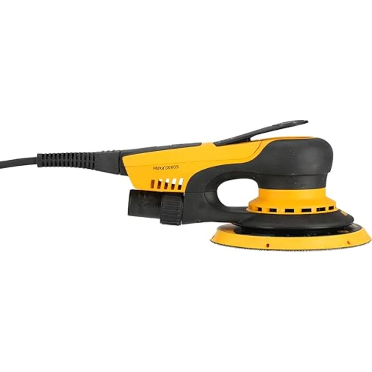 Mirka DEROS II 625, Exzenter-Schleifer mit Absaugung für Ø 150mm Schleifpapier, 400W Motor, 2,5mm Hub, vibrationsarm, inkl. Bluetooth und LED-Indikatoren, MID6254044 – Bild 1