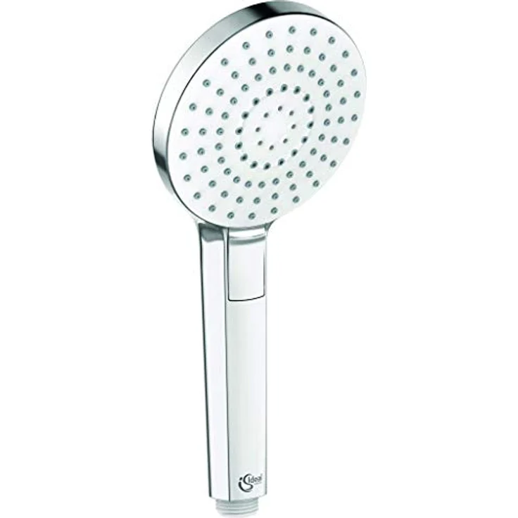 Ideal Standard A7230AA Ceratherm T50 Duschsystem, Brausethermostat mit 3-Funktions-Handbrause Ø 11 cm und Regenbrause Ø 20 cm, Chrom, 175 cm Brauseschlauch – Bild 4