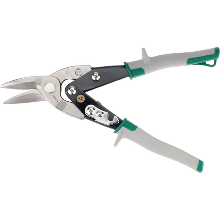 Bellota 6006-R Blechschere, rechtsschneidend aus Chrom-Molybdän-Stahl, ergonomische Griffe, max. von 140 mm – Bild 4