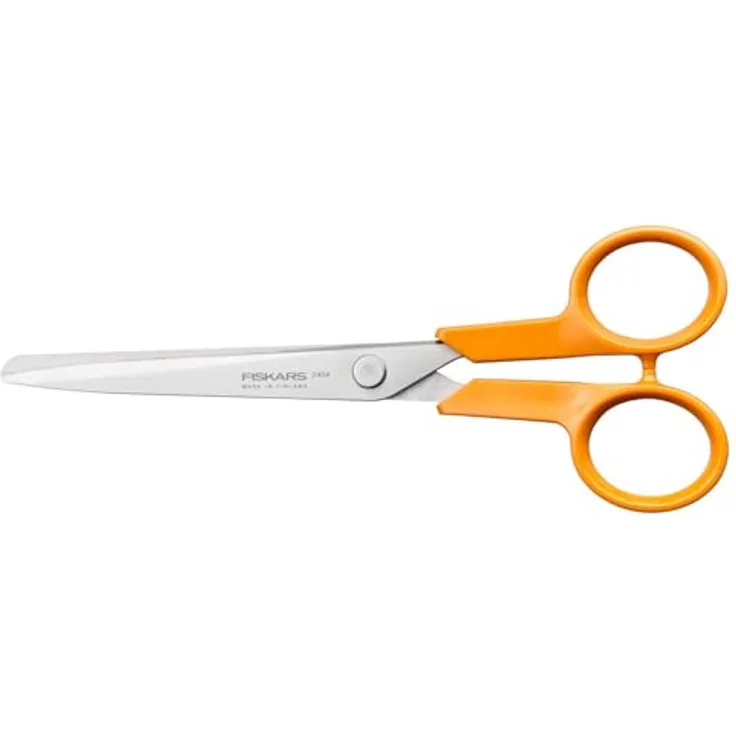 Fiskars Universalschere 160mm, rostfreie Stahlklinge mit ergonomischem Kunststoffgriff