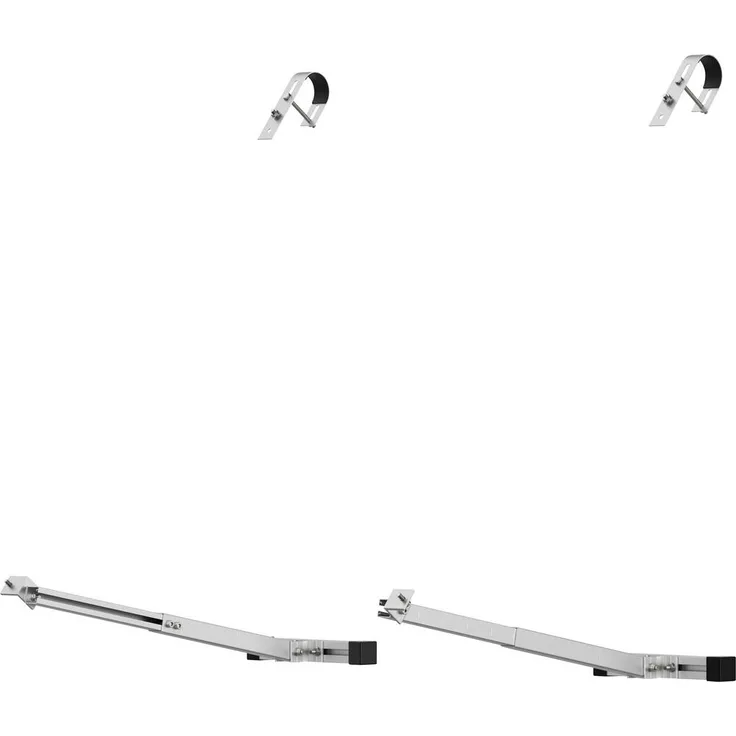 ECOFLOW EFA-BKWLATTICEBAL-W-EU Bracket - Lattice Balkon Modulhalterung mit 30 kg Tragfähigkeit und Windwiderstandsklasse 10