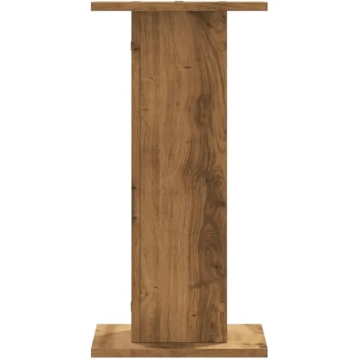 vidaXL Blumenständer Pflanzenständer 2 Stk Artisan-Eiche 30x30x60 cm Spanplat – Bild 7