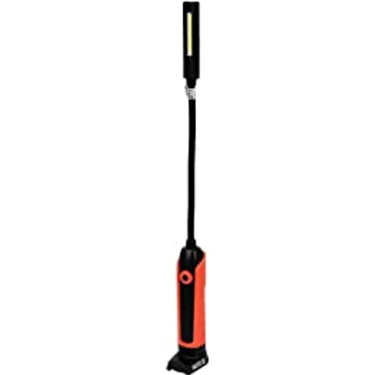 YATO YT-08527 500 Lumen COB YatoFlex Workshop LED-Lampe, USB-betrieben, mit flexiblem Schwanenhals-Arm und Saugnäpfen – Bild 1