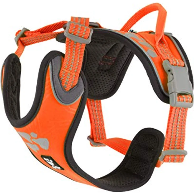 Hurtta Weekend Warrior Hundegeschirr für Hunde, Orange 40-45 cm – Bild 1