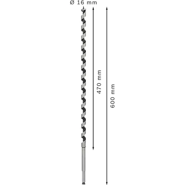 Bosch Professional Holzschlangenbohrer mit 1-4''-Sechskantschaft (Ø 16 mm) ?2608585719 – Bild 3