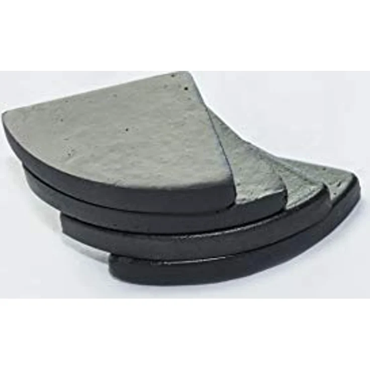 VIVANNO 4er Set Untersetzer Unterlegscheiben Kübelfüße für Pflanzkübel Put 7 x 7 cm, Grau – Bild 4