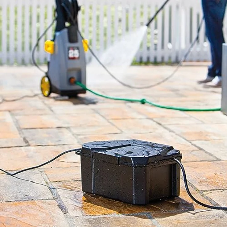 Heissner Powerbox Stromverteilerbox für Garten, Beleuchtung, Pool, Handwerk, Weihnachtsbeleuchtung – Bild 6