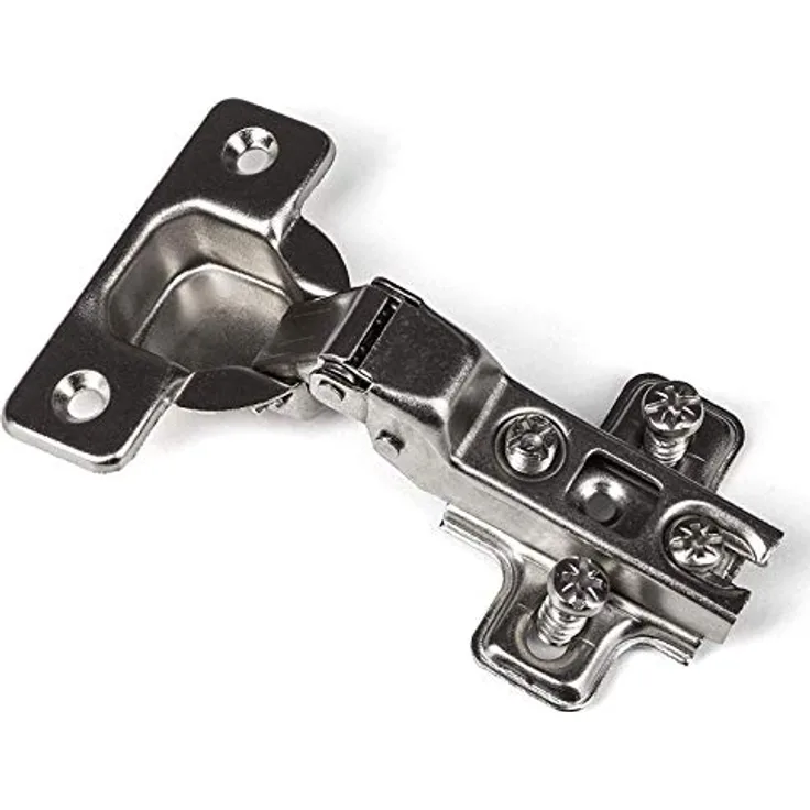 2 Stück Topfbänder Mittelanschlag mit Kreuzmontageplatte Topfband Topfscharnier von SO-TECH® - Preisvergleich