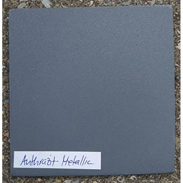 Elegant Einrichten Pflanzkübel Fiberglas quadratisch 50x50x50 cm, anthrazit-metallic, wasserdicht und frostsicher – Bild 6