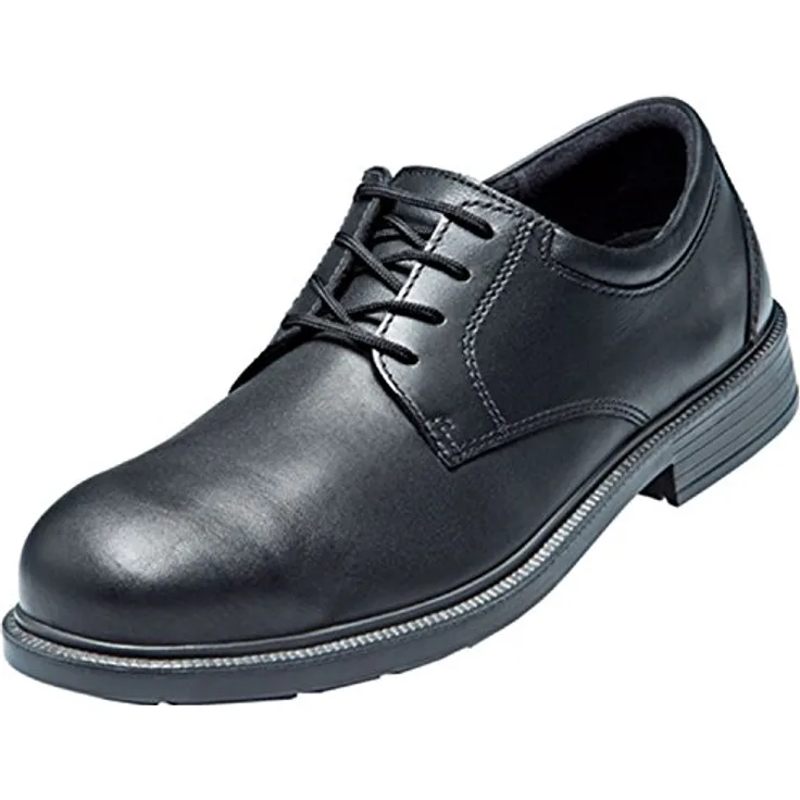 Atlas Schuhe Atlas CX 340 Office Arbeitsschuh, Sicherheitsschuh mit Stahlkappe, antistatisch, schwarz, Größen 39-48