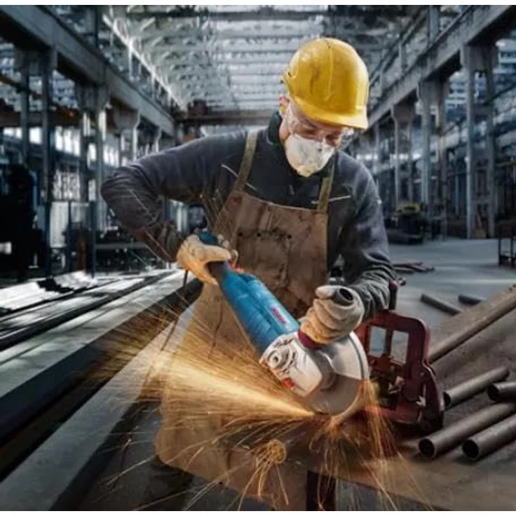 Bosch GWS 27-230 J, Winkelschleifer 230 mm, 2700 W für professionelle Trenn-, Schleif- und Polierarbeiten – Bild 5