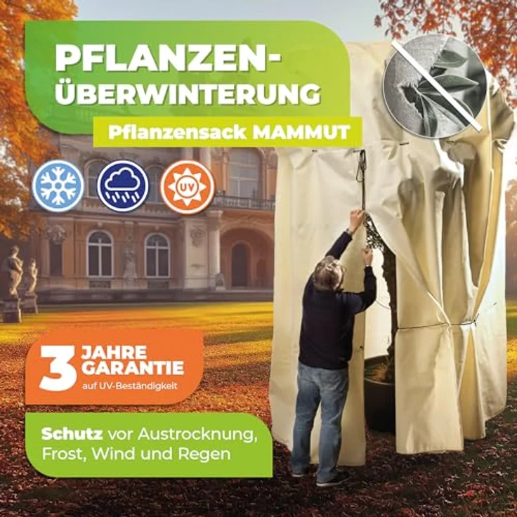 Biogreen Kübelpflanzensack Mammuth 360 x 250 cm – Bild 2