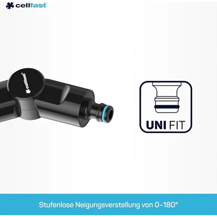 Cellfast Winkelhahnstück mit IG 1/2-3/4-1 53-250 Bewässerungszubehör – Bild 4