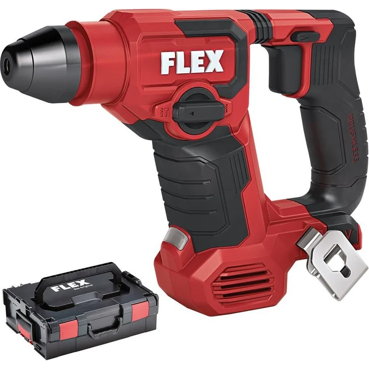 Flex Akku-Bohrhammer FHE 1-16 12-EC, max. 810 U/min, kompakt und leistungsstark, Solo Version inkl. L-BOXX