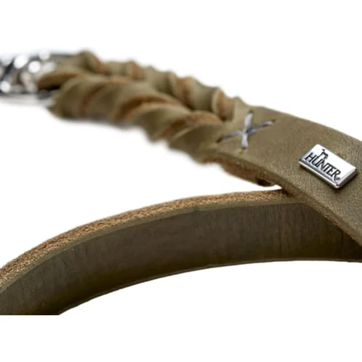 Hunter Hunde-Leine Solid Education oliv-grün 11-200 – Bild 2