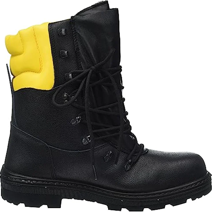 COFRA Schnittschutzstiefel Woodsman, Forst- und Schnittschutzstiefel, wasserabweisend, schwarz, Größe 45 – Bild 5