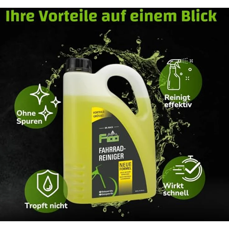 F100 Fahrradreiniger, 2000 ml – Bild 4
