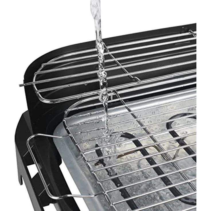 Princess Elektrogrill mit Seitlichen Ablagen 2200 W Schwarz – Bild 5
